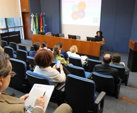 Encontro do Serviço Alemão de Intercâmbio Acadêmico com os ex-bolsistas do DF. 31/10/2025 Foto: Beto Monteiro/Ascom UnB